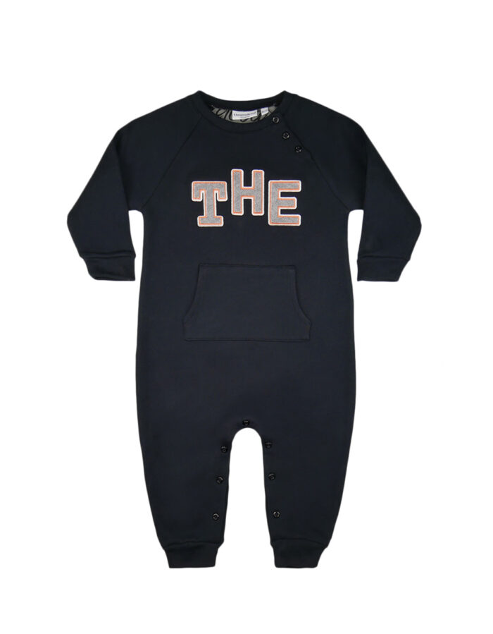 Salopette en sweat noir (Thegoodkind)