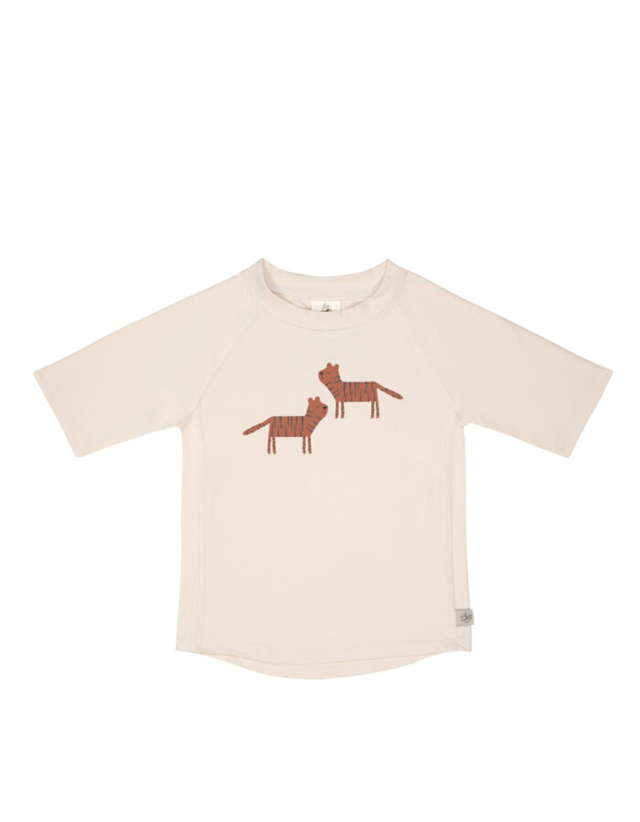 LSF T-shirt Anti-UV manches courtes 2 tigres (Lassig)