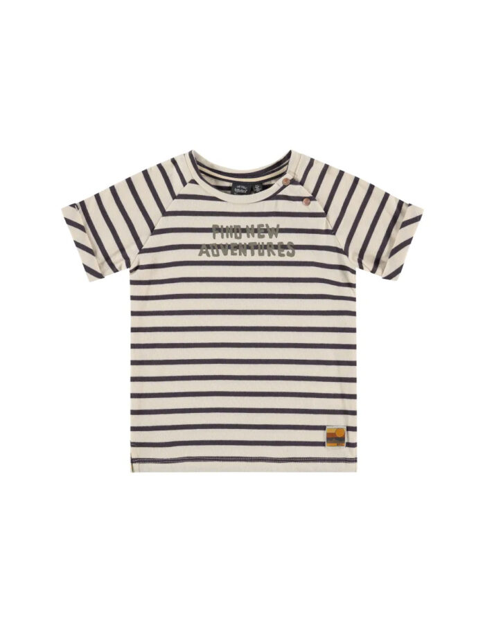 T-shirt garçon ligné Ivory (Babyface)