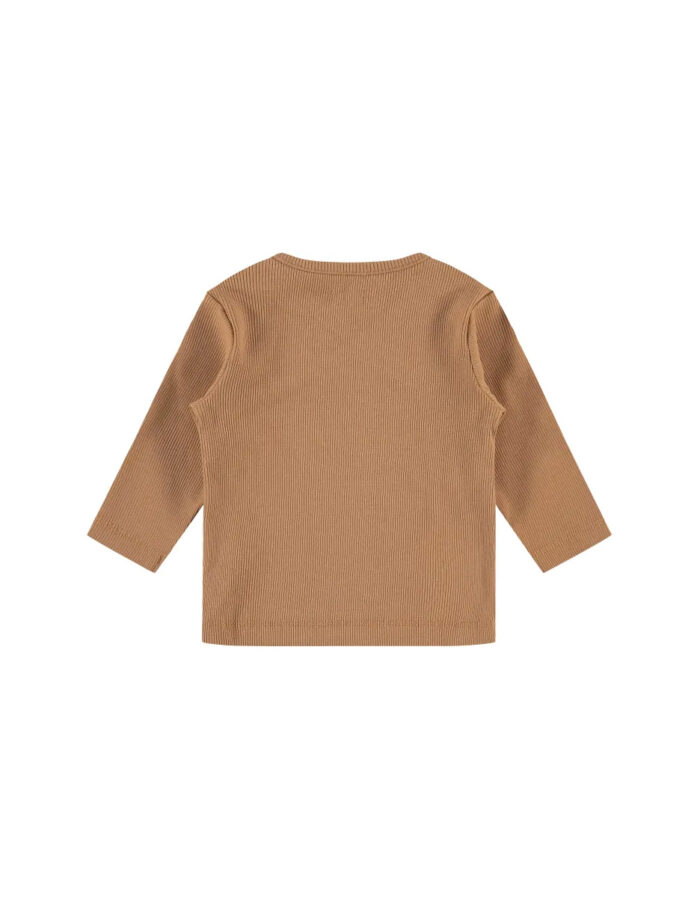 T-shirt longue manche moka (Babyface) – Image 2