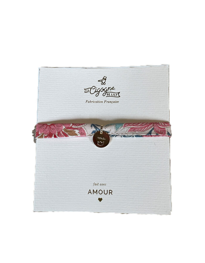 Bracelet poésie Camelia (La Cigogne De Lily)