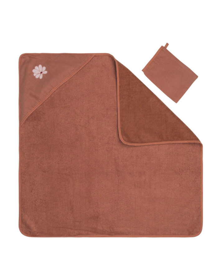 Cape de Bain et Gant Susie et Bonnie (Nattou)