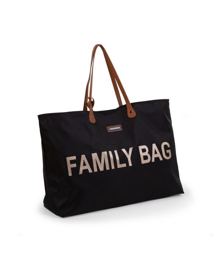 FAMILY BAG SAC A LANGER - NOIR/OR (Childhome)