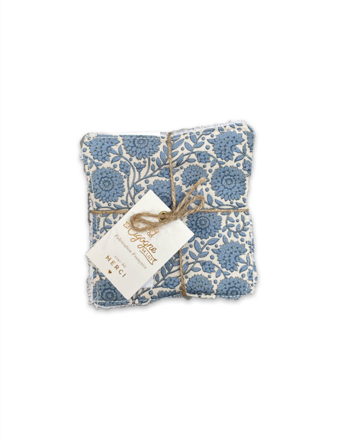 Lingettes lavables Milo Blue (La Cigogne De Lily)