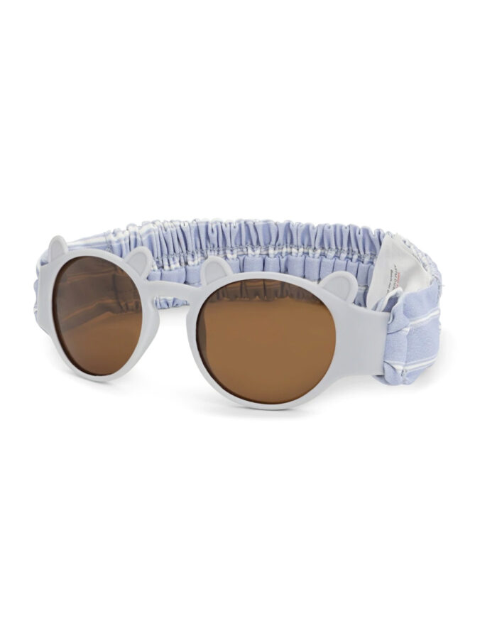 Lunettes de soleil bébé ours avec sangle - Sleet (KongesSlojd)