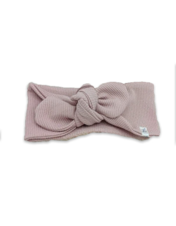 Bandeau vieux rose 3-6 mois (Liena)