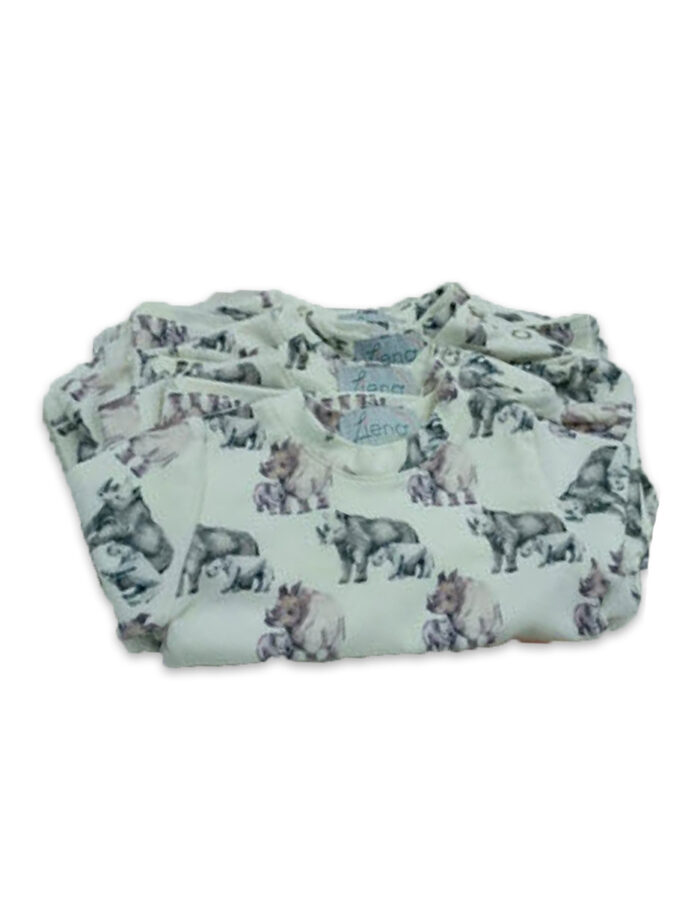 Tshirt hippopotame sans noeud (Liena)