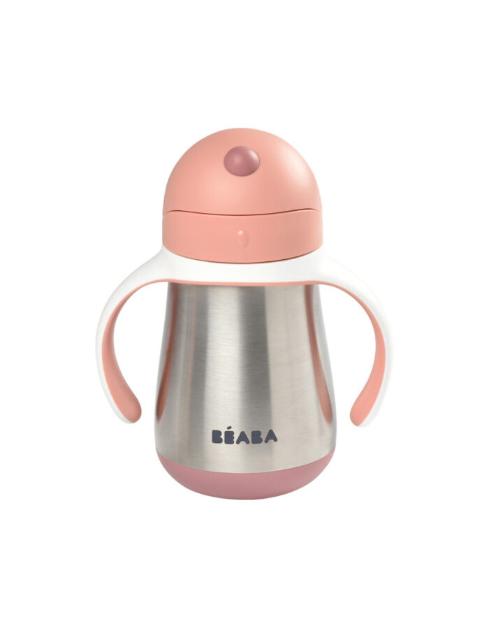 Tasse paille inox 250ml (Béaba)