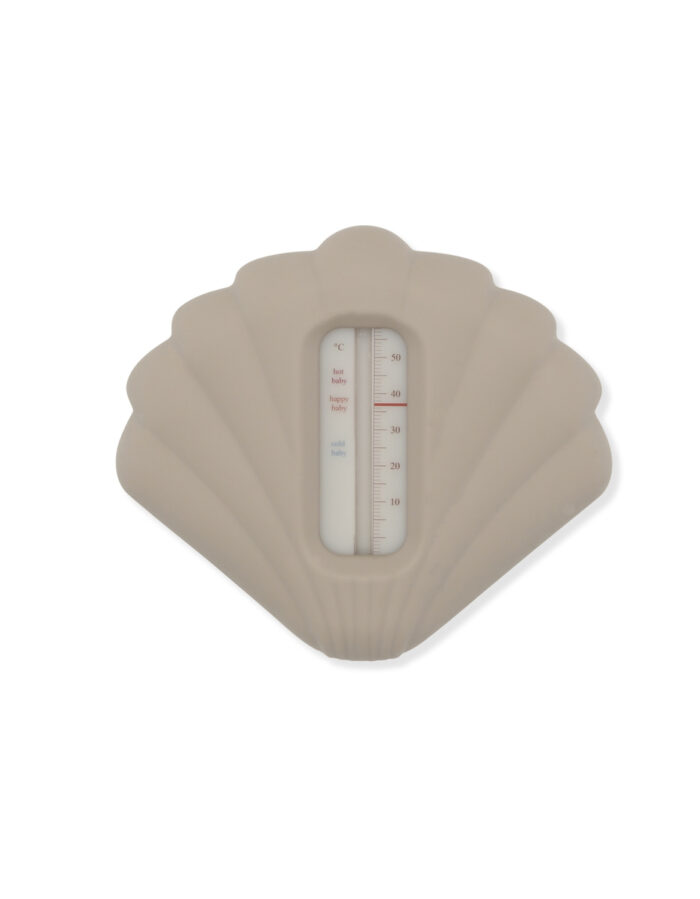 Thermomètre de bain en silicone - warm grey (KongesSlojd)