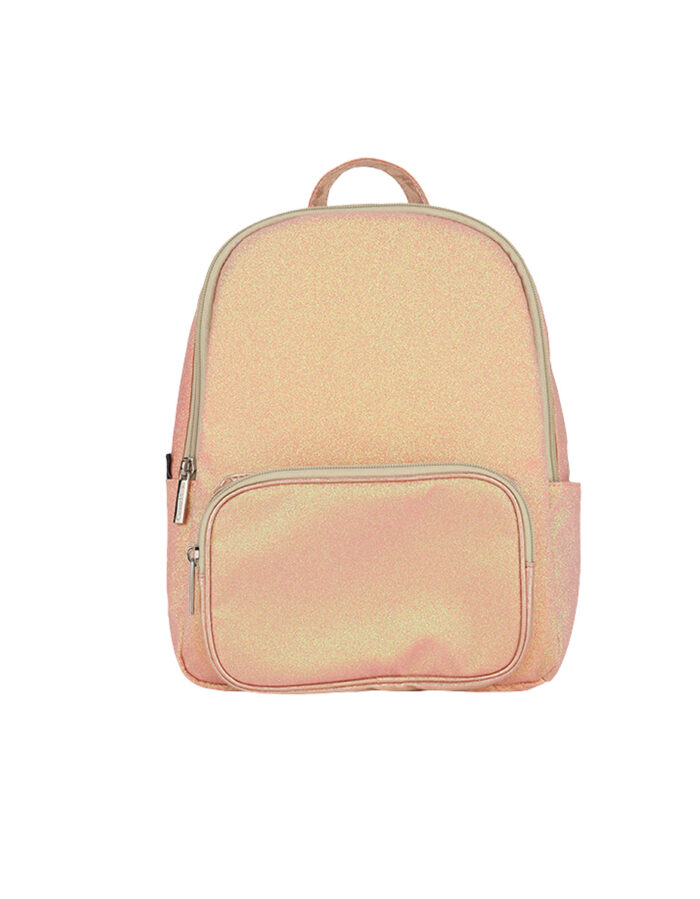 Petit Sac À Dos Paillettes Corail (Caramel and Cie)