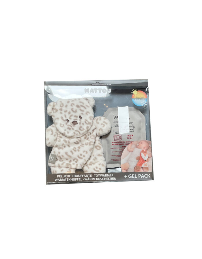 Doudou Bouillotte Léopard (Nattou)