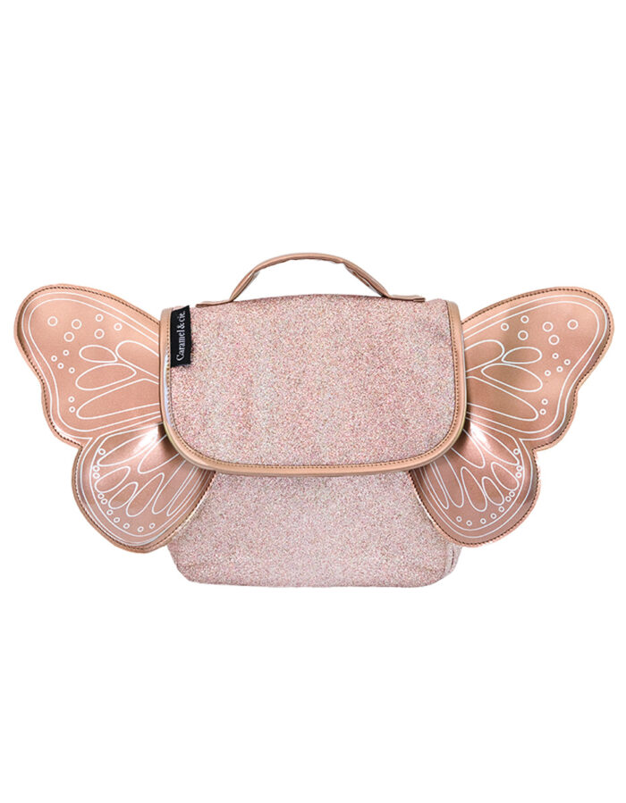 Sac Papillon Paillettes Cuivre (Caramel and Cie)