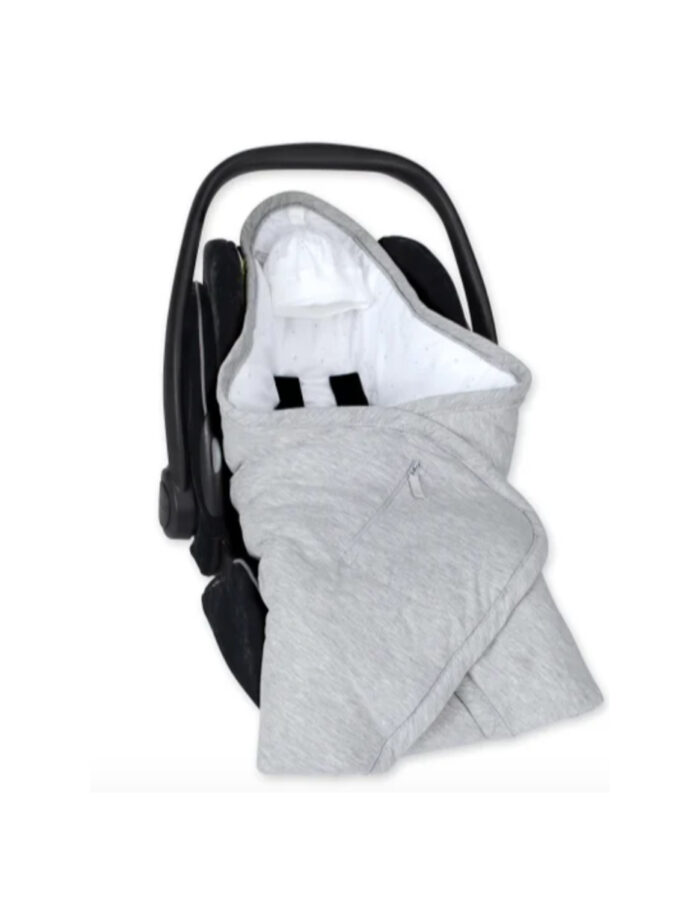 BISIDE 0-12m gris chiné pady jersey + jersey (Bemini)