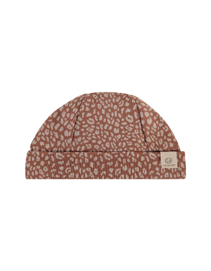 Bonnet bébé imprimé Brun (Babyface)