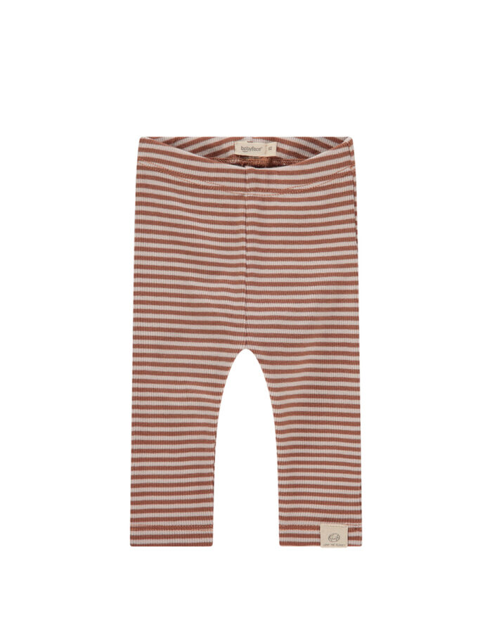 Pantalon bébé ligné Brun (Babyface)