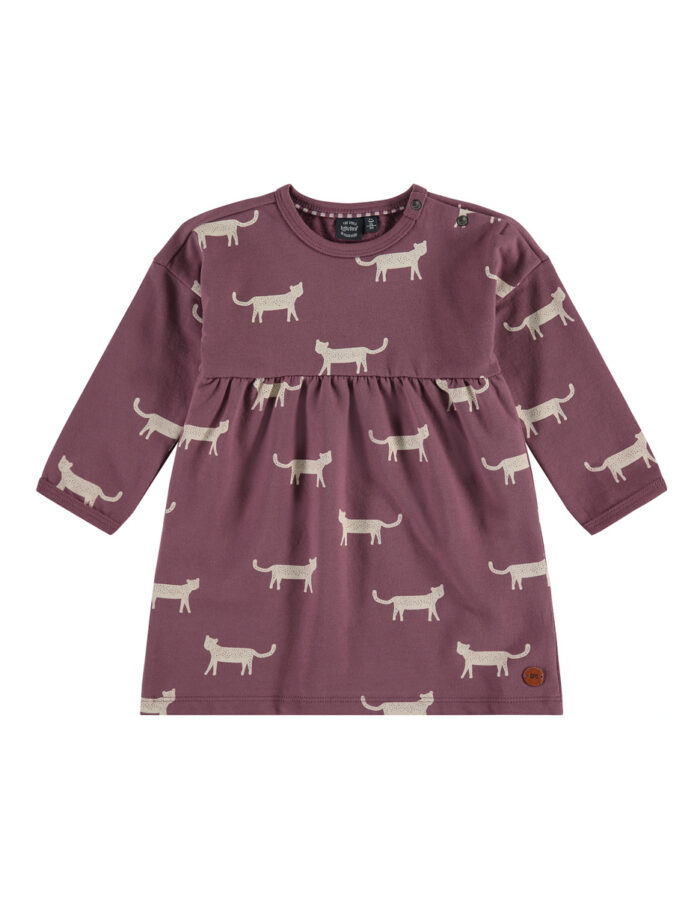 Robe mauve  à motif (Babyface)