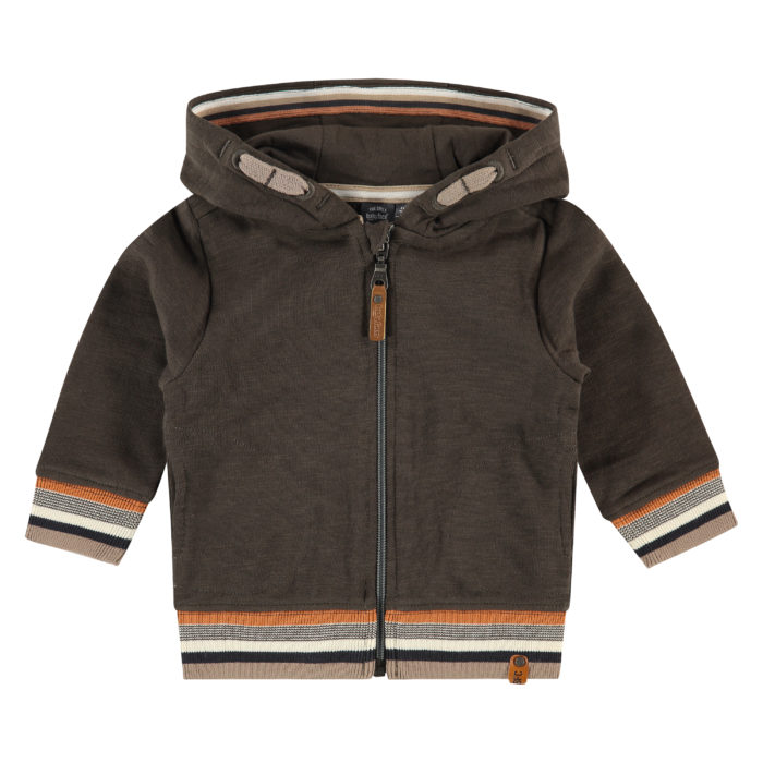 Gilet Sweat garçon Kaki (Babyface)