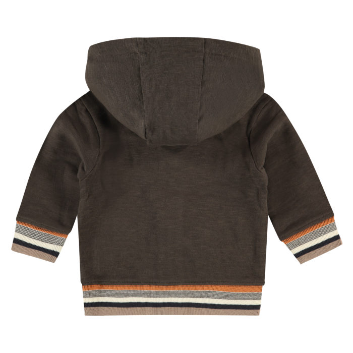 Gilet Sweat garçon Kaki (Babyface) – Image 2