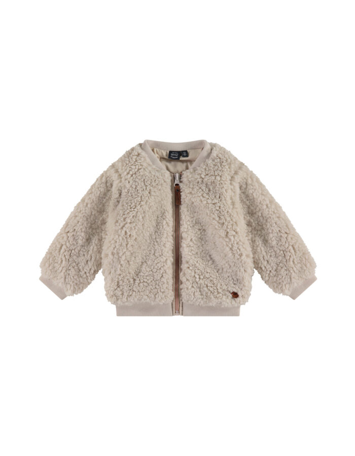 Cardigan fille teddy beige (Babyface)