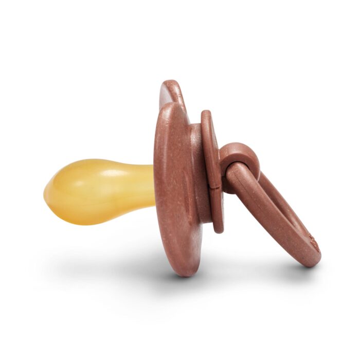 Tétine en bambou Caoutchouc naturel 3+ mois - Burned Clay(Elodie Details) – Image 2