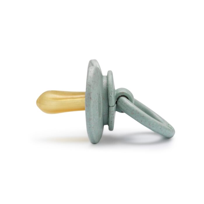 Tétine en bambou Caoutchouc naturel 0-6 mois - Mineral Green (Elodie Details) – Image 2