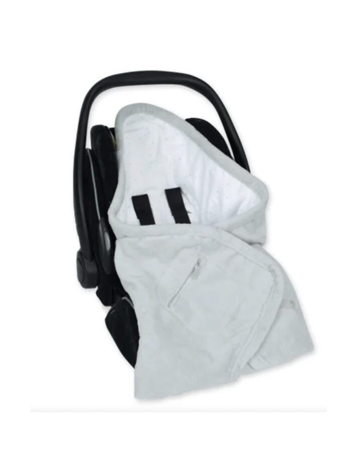 BISIDE 0-12m motif étoiles gris softy + softy (Bemini)