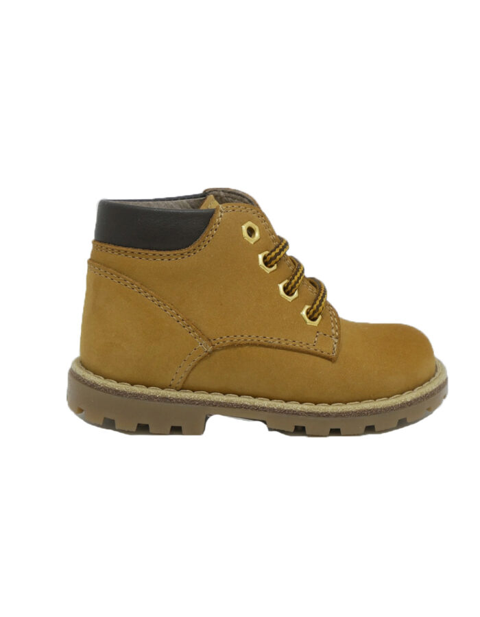 Bottines lacets Ocre (Poldino)