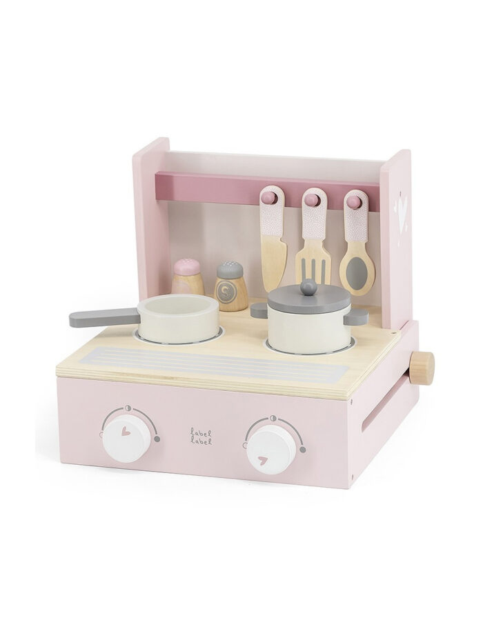 CUISINIERE PLIABLE - ROSE  (LABEL)