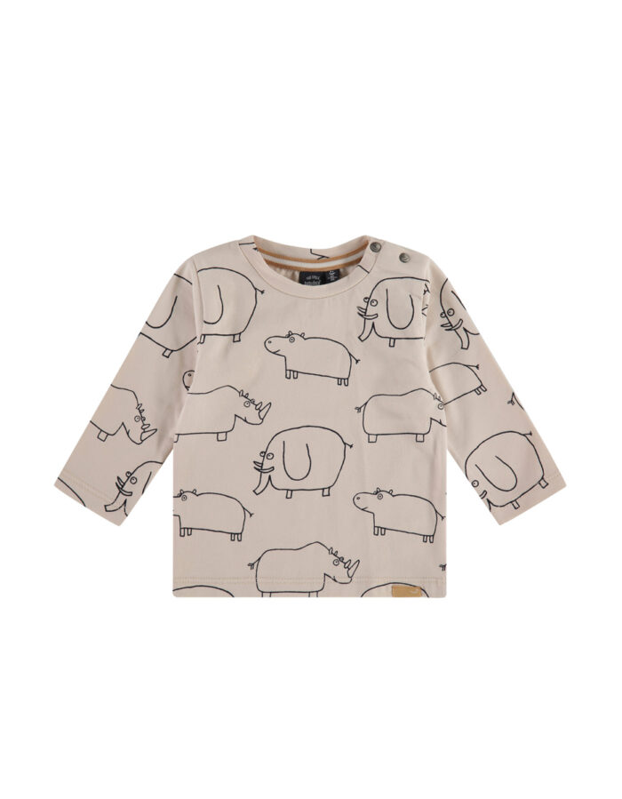 T-shirt longue manche bébé (Babyface)