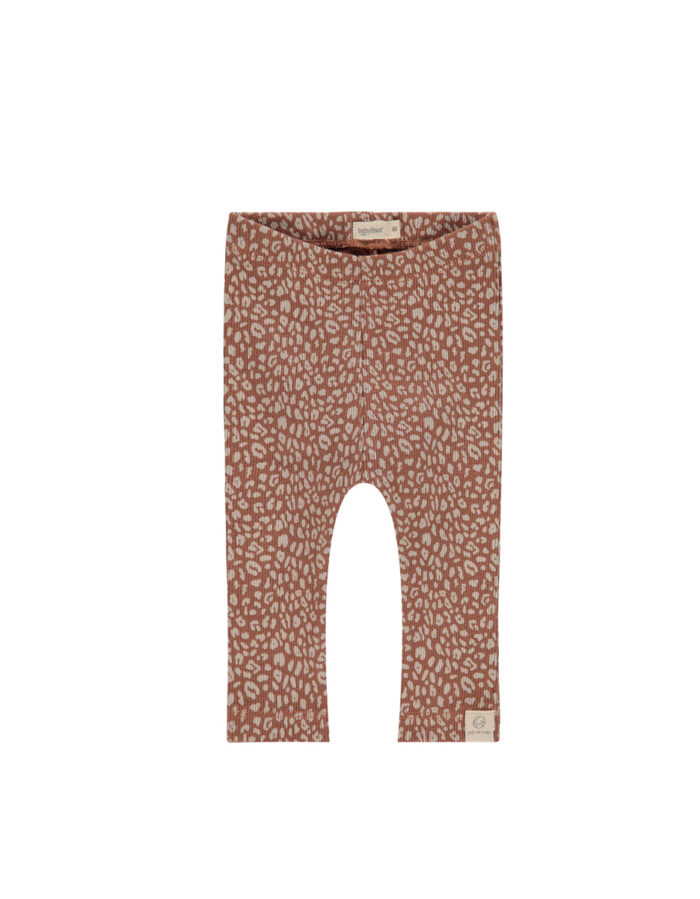 Pantalon bébé imprimé brun (Babyface)