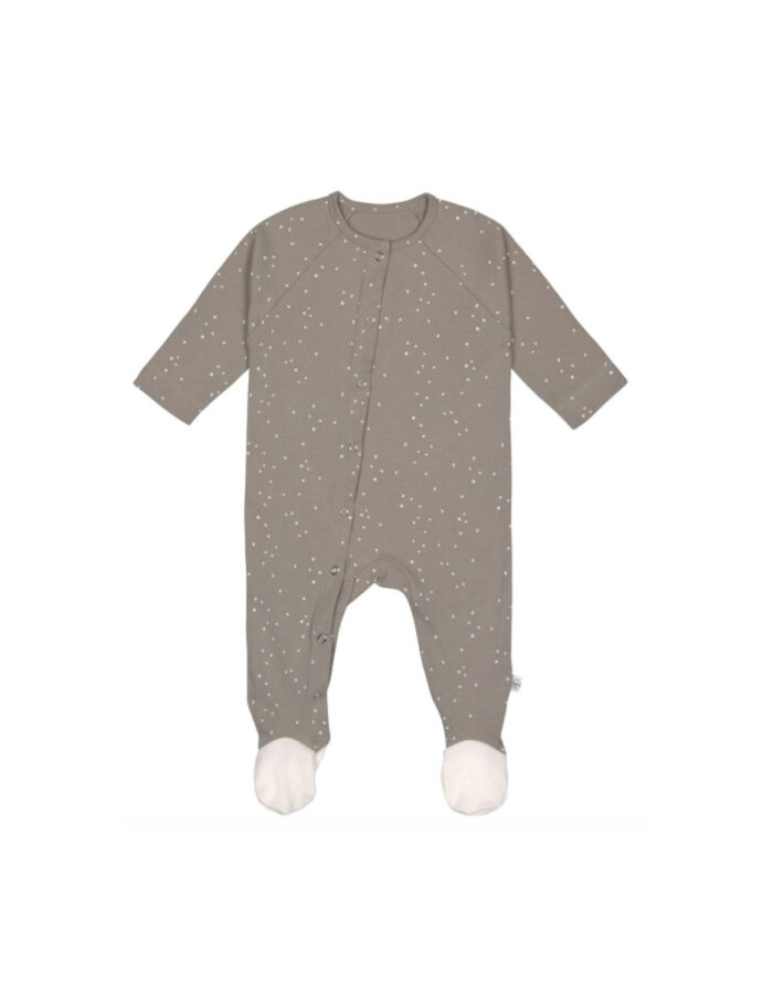 Pyjama Bébé GOTS Sprinkle taupe (Lassig)