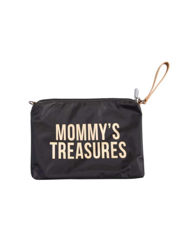 MOMMY'S TREASURES CLUTCH - Noir/Or (Childhome)