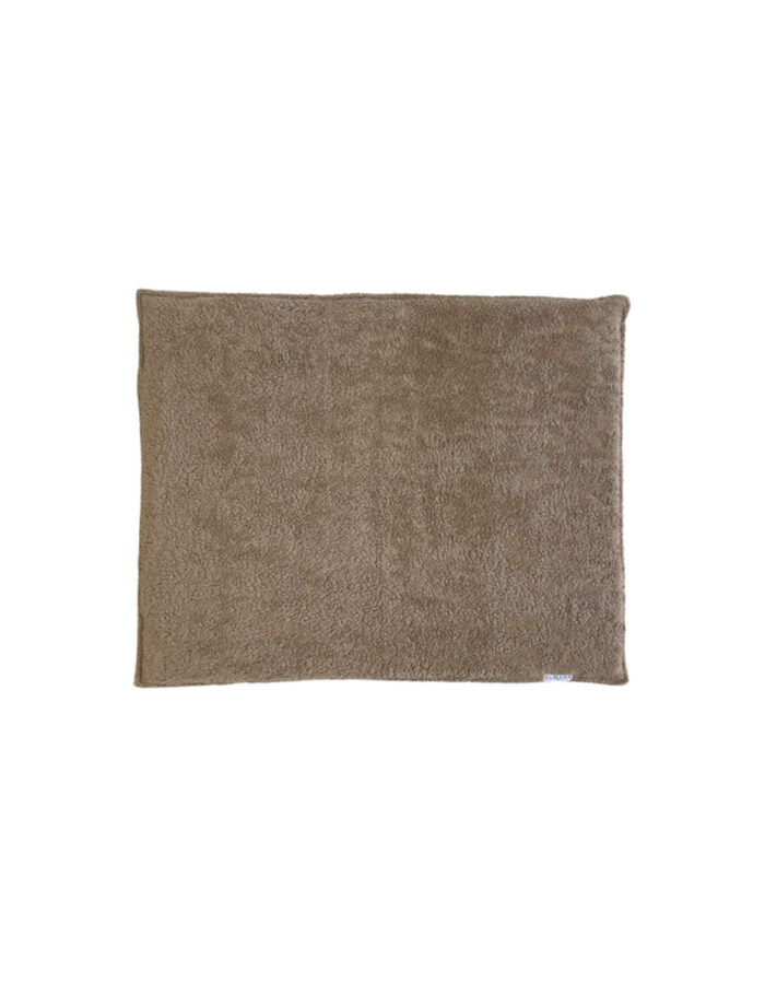 Tapis de parc rectangle Teddy Taupe (Ilmaha)