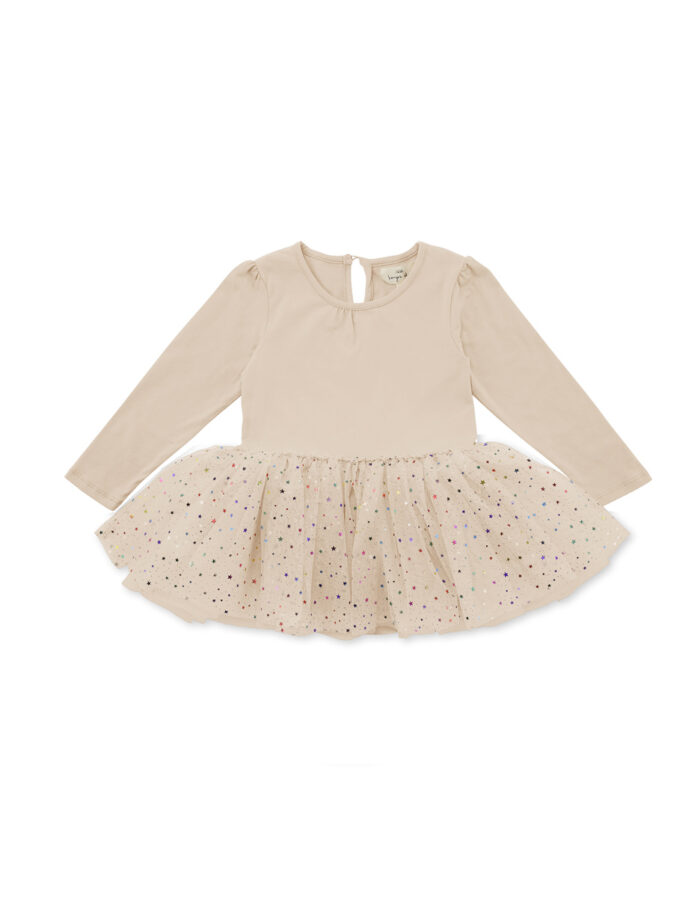 Robe Fée Ballerine-étoiles multi rose (KongesSloejd)