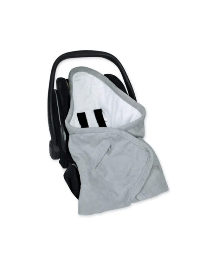 BISIDE 0-12m motif étoiles gris foncé softy + softy (Bemini)