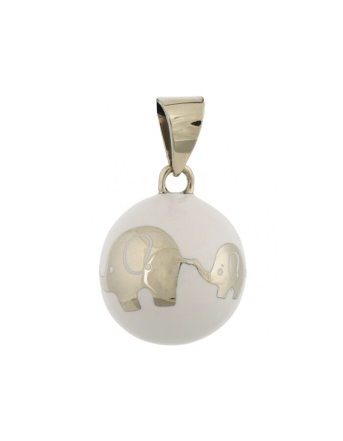 Bola de grossesse Blanc éléphants (Bola)