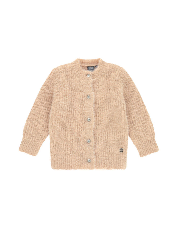 Cardigan fille -rose clair pailleté - (Babyface)