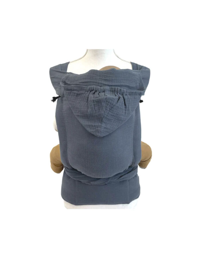Mei Tai Porte-bébé uni anthracite  (Ilmaha)