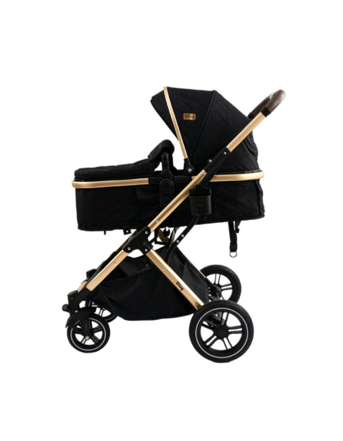 DING - JUNA ROSE/BLACK 3-IN-1 POUSSETTE (Ding) – Image 2