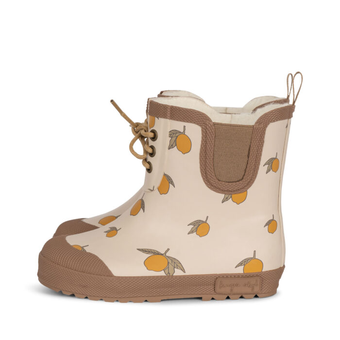 Thermo boots print -lemon- (KongesSloejd) – Image 2