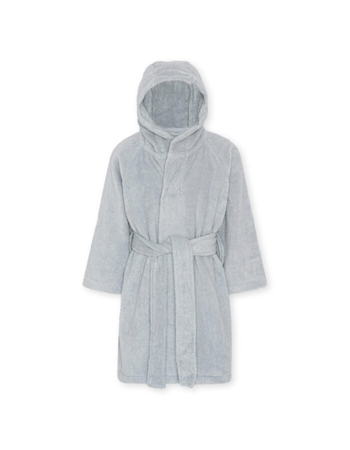Peignoir éponge Baby Dusty Blue (KongesSlojd)