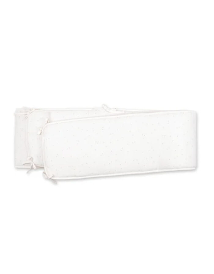 TOUR DE PARC 75x95x28cm mini motif ivoire pady jersey + jersey (Bemini)