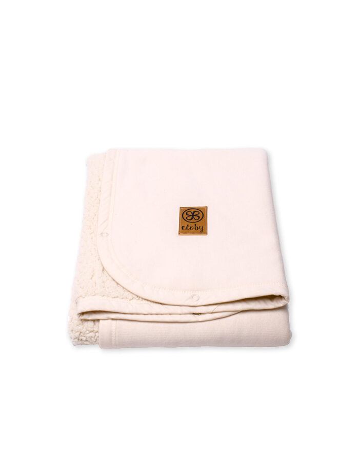 COUVERTURE MULTI FONCTIONNELLE TEDDY OFF WHITE (Cloby)