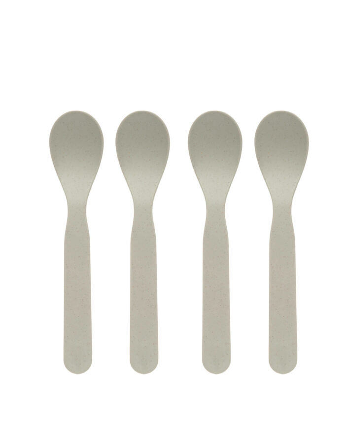 Cuillères (4 pcs) uni gris chaleureux (Lassig)
