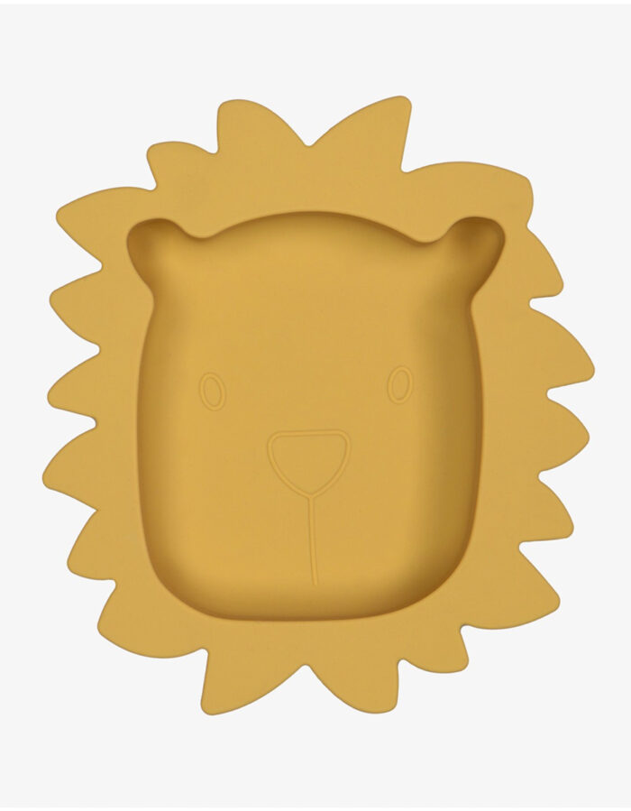 Assiette silicone Lion Honey gold (Tryco)