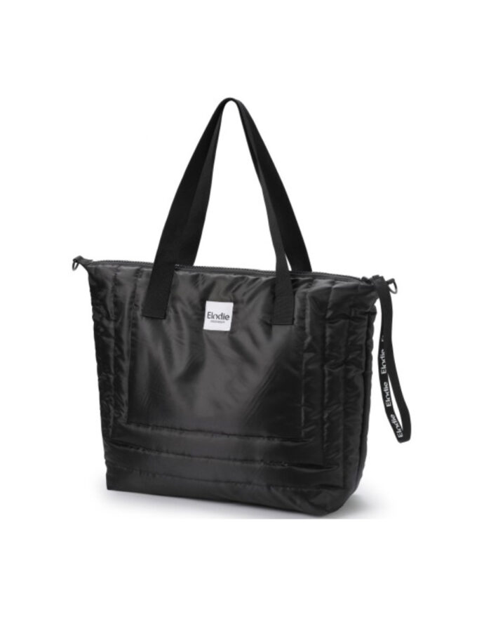 Sac à langer Luiertas Soft Shell Black Quilted (Elodie Details)