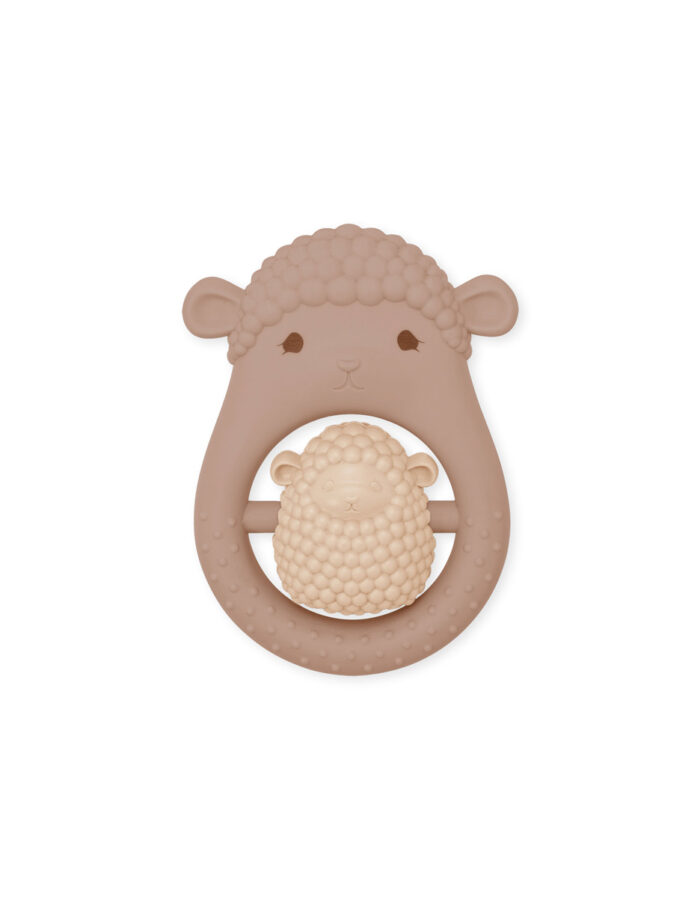 anneau de dentition mouton -blush- (Konges Slojd)