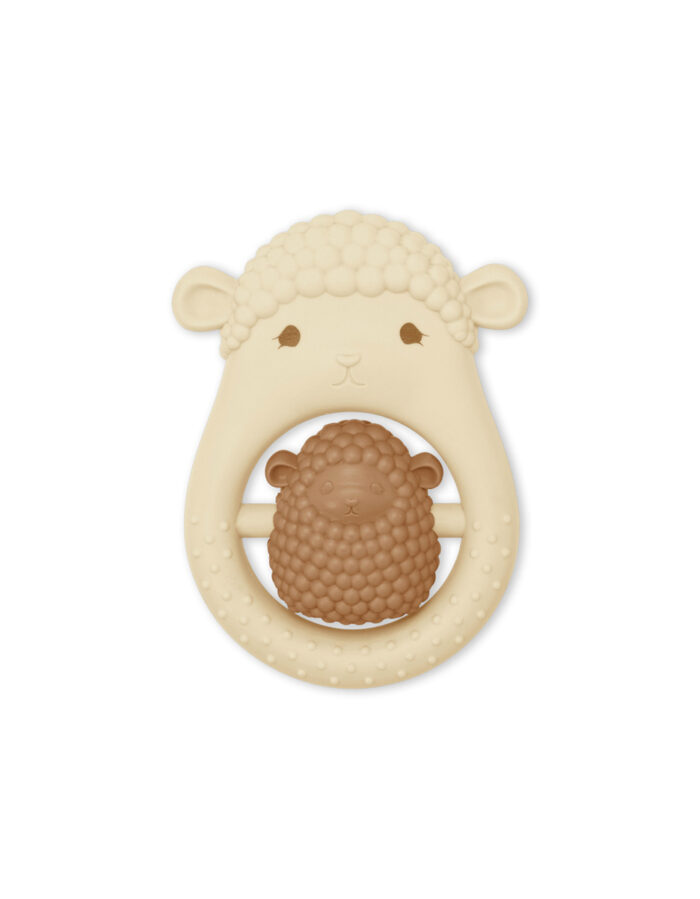 anneau de dentition mouton -sand- (Konges Slojd)