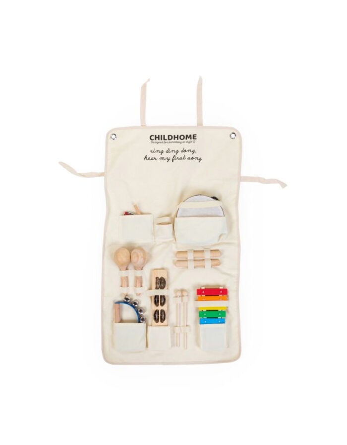 ENSEMBLE DE MUSIQUE 8 INSTRUMENTS + ORGANISATEUR PLIABLE(Childhome)
