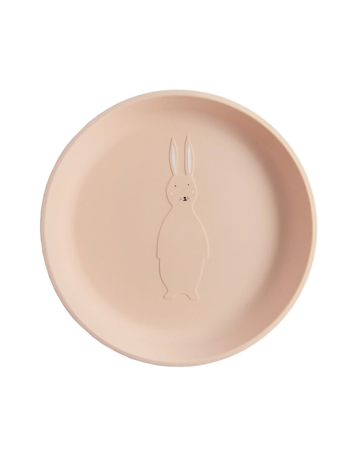 Assiette en silicone - Mrs. Rabbit (Trixie)
